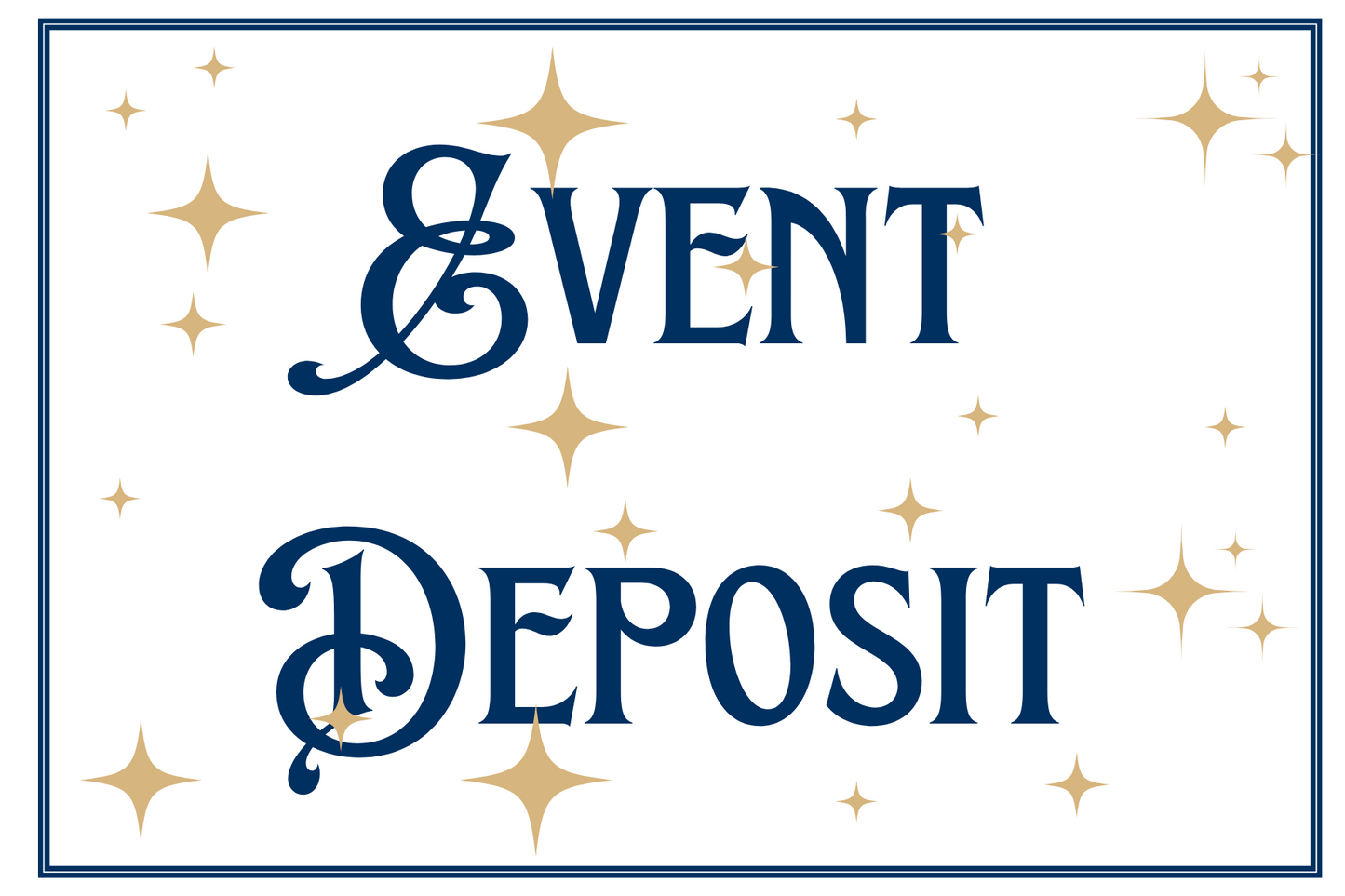 Day Event Deposits
